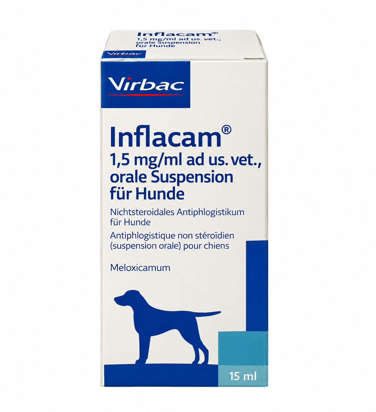 Inflacam chiens 1.5 mg/ml 15 ml - Buvable